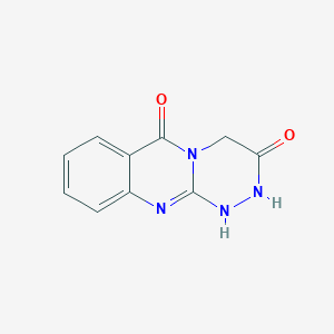 2H-[1,2,4]triazino[3,4-b]quinazoline-3,6(1H,4H)-dione