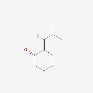 molecular formula C10H16O B2703888 (2E)-2-(2-甲基丙烯基)环己酮 CAS No. 66806-69-7