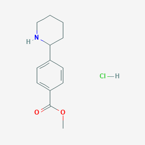 Methyl 4-(piperidin-2-yl)benzoate hydrochloride