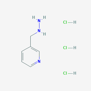 1-(Pyridin-3-ylmethyl)hydrazine trihydrochloride
