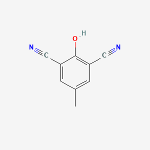 molecular formula C9H6N2O B2703939 2-Hydroxy-5-methylisophthalonitrile CAS No. 73289-57-3