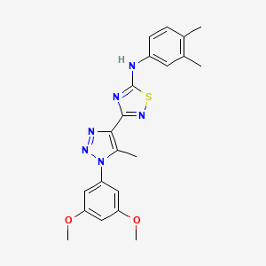 1-(2,5-dimethylphenyl)-4-{[2-(4-phenyl-1,3-thiazol-2-yl)-1H-pyrrol-1-yl]acetyl}piperazine