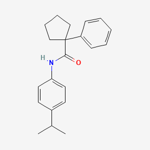 N-(4-(Isopropyl)phenyl)(phenylcyclopentyl)formamide
