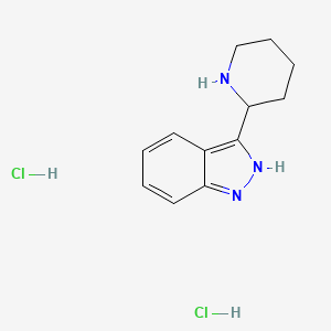 3-(piperidin-2-yl)-1H-indazole dihydrochloride