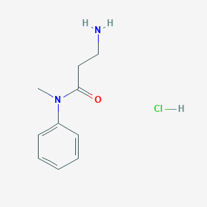 3-amino-N-methyl-N-phenylpropanamide hydrochloride
