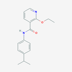 molecular formula C17H20N2O2 B270429 2-ethoxy-N-(4-isopropylphenyl)nicotinamide 