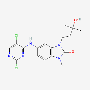 molecular formula C17H19Cl2N5O2 B2704303 Bcl6-IN-5 CAS No. 2253878-09-8