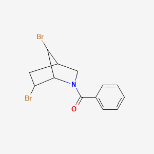 (6,7-Dibromo-2-azabicyclo[2.2.1]hept-2-yl)(phenyl)methanone