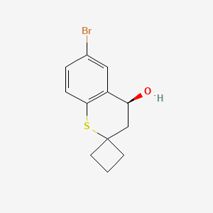 6'-Bromospiro[cyclobutane-1,2'-thiochroman]-4'-ol