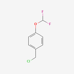 molecular formula C8H7ClF2O B2704443 1-(Chloromethyl)-4-(difluoromethoxy)benzene CAS No. 41772-09-2