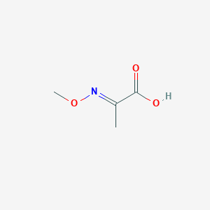 molecular formula C4H7NO3 B2704445 2-(Methoxyimino)propanoic acid CAS No. 27752-38-1