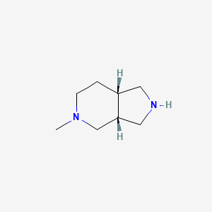 Rel-(3Ar,7As)-5-Methyloctahydro-1H-Pyrrolo[3,4-C]Pyridine