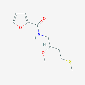 N-(2-Methoxy-4-methylsulfanylbutyl)furan-2-carboxamide