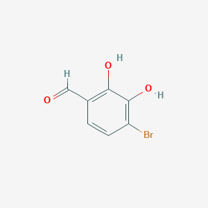 molecular formula C7H5BrO3 B2704735 4-Bromo-2,3-Dihydroxybenzaldehyde CAS No. 73275-98-6