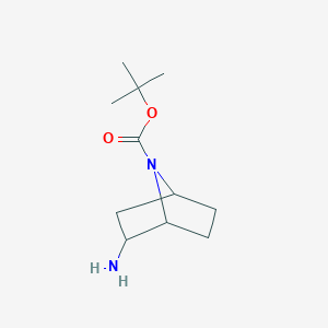 Tert-butyl 2-amino-7-azabicyclo[2.2.1]heptane-7-carboxylate