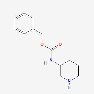 molecular formula C13H18N2O2 B2704885 Benzyl piperidin-3-ylcarbamate CAS No. 31648-54-1