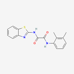 molecular formula C17H15N3O2S B2705022 N1-(苯并噻唑-2-基)-N2-(2,3-二甲基苯基)草酰胺 CAS No. 920229-74-9