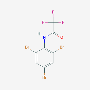 molecular formula C8H3Br3F3NO B2705032 2,2,2-三氟-N-(2,4,6-三溴苯基)乙酰胺 CAS No. 68545-90-4