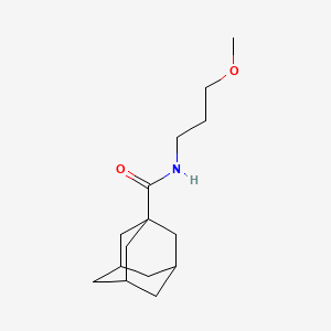molecular formula C15H25NO2 B2705050 N-(3-methoxypropyl)adamantane-1-carboxamide CAS No. 332037-28-2