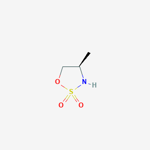 (R)-4-Methyl-1,2,3-oxathiazolidine 2,2-dioxide