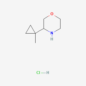 3-(1-Methylcyclopropyl)morpholine;hydrochloride