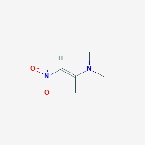 molecular formula C5H10N2O2 B2705163 (E)-N,N-dimethyl-1-nitro-1-propen-2-amine CAS No. 99325-84-5