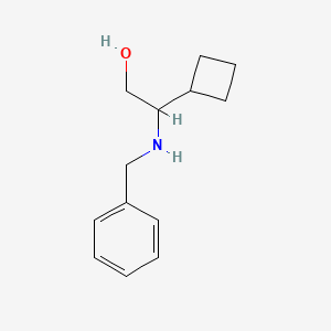 2-(Benzylamino)-2-cyclobutylethan-1-ol