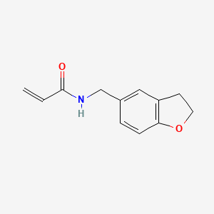 N-(2,3-Dihydro-1-benzofuran-5-ylmethyl)prop-2-enamide