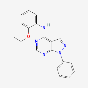 N-(2-ethoxyphenyl)-1-phenyl-1H-pyrazolo[3,4-d]pyrimidin-4-amine