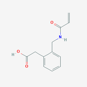 2-[2-[(Prop-2-enoylamino)methyl]phenyl]acetic acid