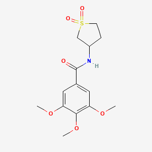 N-(1,1-dioxothiolan-3-yl)-3,4,5-trimethoxybenzamide