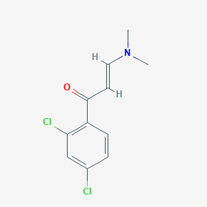 molecular formula C11H11Cl2NO B2705448 (2E)-1-(2,4-dichlorophenyl)-3-(dimethylamino)prop-2-en-1-one CAS No. 1612217-79-4
