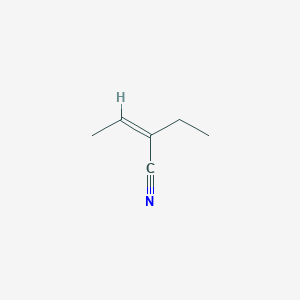 (Z)-2-Ethyl-2-butenenitrile