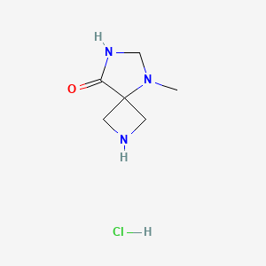 5-Methyl-2,5,7-triazaspiro[3.4]octan-8-one hydrochloride