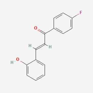 molecular formula C15H11FO2 B2705823 4'-氟-2-羟基茉莉酮 CAS No. 76626-08-9