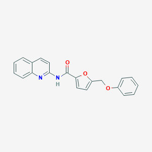 molecular formula C21H16N2O3 B270601 5-(phenoxymethyl)-N-(2-quinolinyl)-2-furamide 