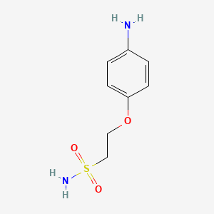 2-(4-Aminophenoxy)ethane-1-sulfonamide