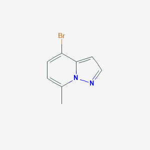 molecular formula C8H7BrN2 B2706173 4-Bromo-7-methylpyrazolo[1,5-a]pyridine CAS No. 1427364-72-4