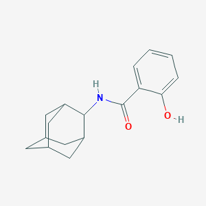 molecular formula C17H21NO2 B270618 N-(2-adamantyl)-2-hydroxybenzamide 