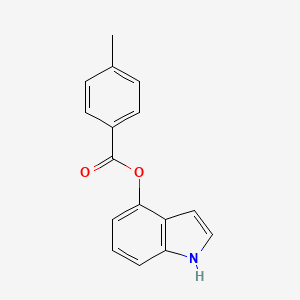 1H-indol-4-yl 4-methylbenzoate