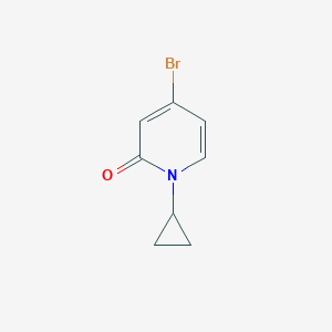 4-Bromo-1-cyclopropylpyridin-2(1H)-one
