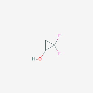 molecular formula C3H4F2O B2706364 2,2-Difluorocyclopropanol CAS No. 811431-40-0