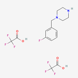 1-(3-Fluorobenzyl)piperazine bis(trifluoroacetate)