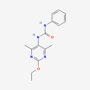 1-(2-Ethoxy-4,6-dimethylpyrimidin-5-yl)-3-phenylurea
