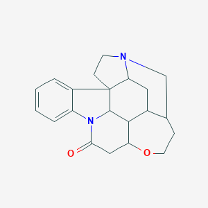 molecular formula C21H24N2O2 B270642 21,22-Dihydrostrychnidin-10-one 