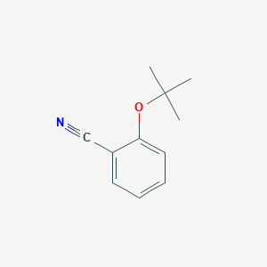 molecular formula C11H13NO B2706421 2-Tert-butoxybenzonitrile CAS No. 218797-78-5