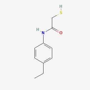 molecular formula C10H13NOS B2706463 N-(4-乙基苯基)-2-硫代乙酰胺 CAS No. 881046-21-5