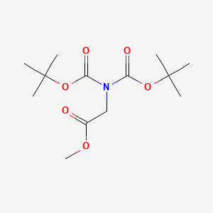 Methyl 2-(bis(tert-butoxycarbonyl)amino)acetate