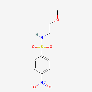 N-(2-methoxyethyl)-4-nitrobenzenesulfonamide