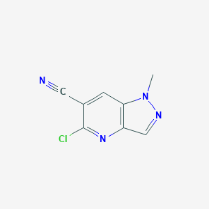 5-Chloro-1-methylpyrazolo[4,3-b]pyridine-6-carbonitrile